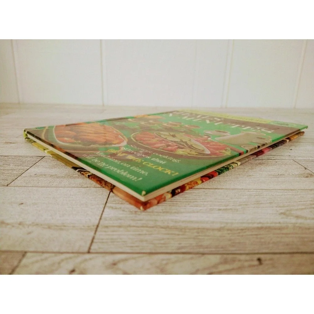 Meals in Minutes Cookbook 1963 Hardcover Better Homes Gardens Retro-Core Recipes